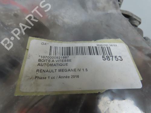 Used Gearbox Gearbox RENAULT MEGANE IV Hatchback (B9A/M/N_) 1.5 dCi 110 (B9A3) (110 hp) 40273956 40273956