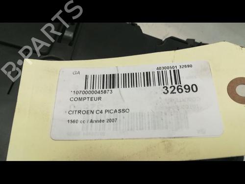 Used Instrument cluster CITROËN C4 Grand Picasso I (UA_) 1.6 HDi (109 hp) 9595826