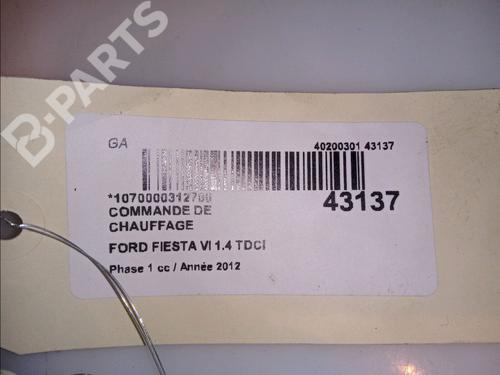 Climate control FORD FIESTA VI (CB1, CCN) 1.4 TDCi | BP11101029I5 