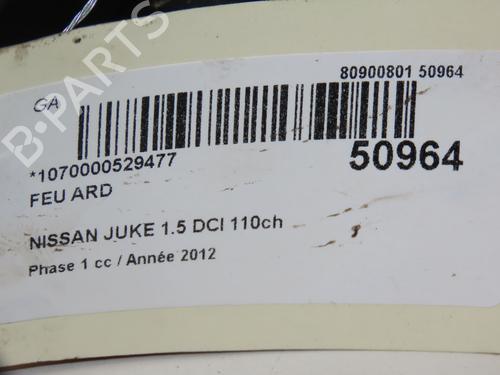 Right taillight NISSAN JUKE (F15) 1.5 dCi | BP18476790C35 