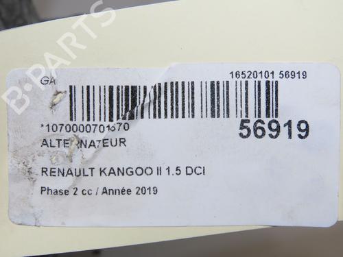 Alternator RENAULT KANGOO Express (FW0/1_) 1.5 dCi 90 (FW0G, FW05, FW08, FW11) | BP33680980M7 - Image 9