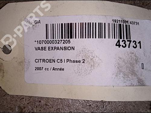 Ekpansionstank CITROËN C5 II (RC_) 1.6 HDi (RC8HZB) | BP9618872C120 