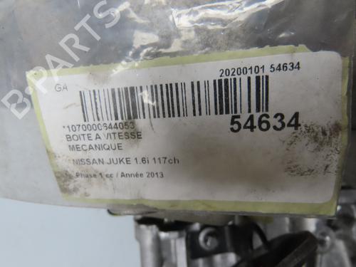Gearbox NISSAN JUKE (F15) 1.6 | BP28829480M3 