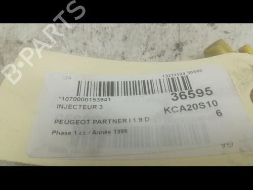 Used Injector PEUGEOT PARTNER Box Body/MPV (5_, G_) 1.9 D (69 hp) 9600879