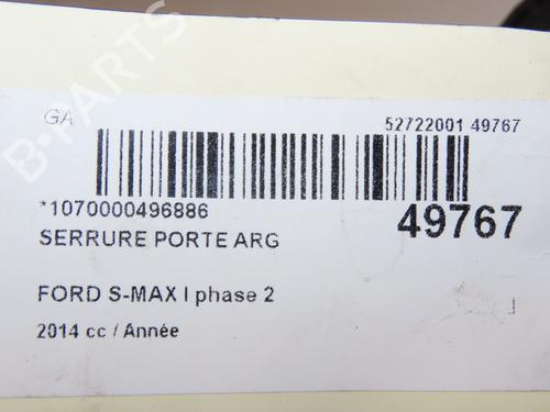Rear left lock FORD S-MAX (WA6) 2.0 TDCi | BP29441800C100 