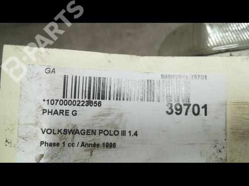 Left headlight VW POLO III (6N1) 60 1.4 | BP9610382C28 