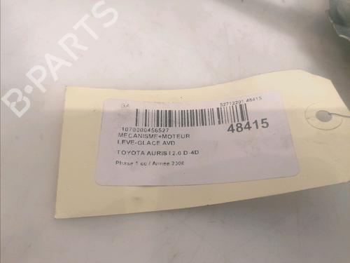 Used Front right window mechanism TOYOTA AURIS (_E15_) 2.0 D-4D (ADE150_, ADE150R) (126 hp) 23175714