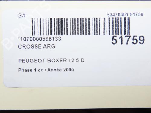 Corner bumper PEUGEOT BOXER Van (230L) 2.5 D | BP26383715C117 