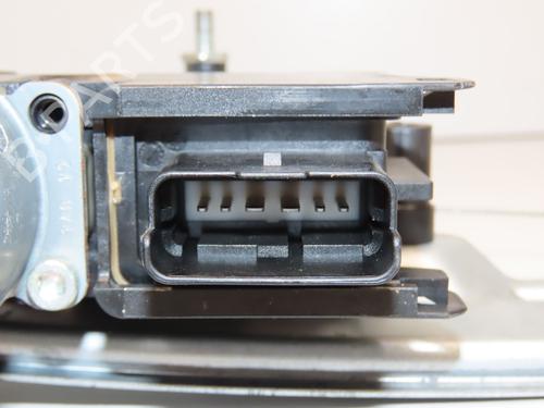 Rear left window mechanism PEUGEOT 208 I (CA_, CC_) 1.6 HDi | BP28446318C24