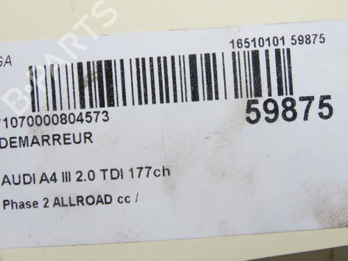 Starter AUDI A4 B8 (8K2) 2.0 TDI quattro | BP38608313M8 - Image 7
