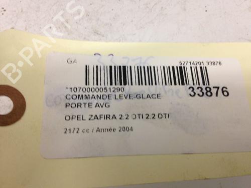 Used Left front window switch Left front window switch OPEL ZAFIRA A MPV (T98) 2.2 DTI 16V (F75) (125 hp) 23176526 23176526