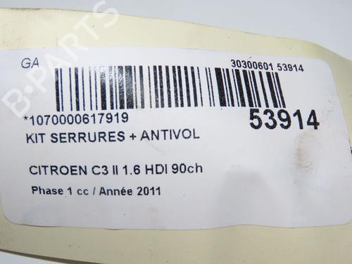 Used Electronic module CITROËN C3 II (SC_) 1.6 HDi (92 hp) 32845294