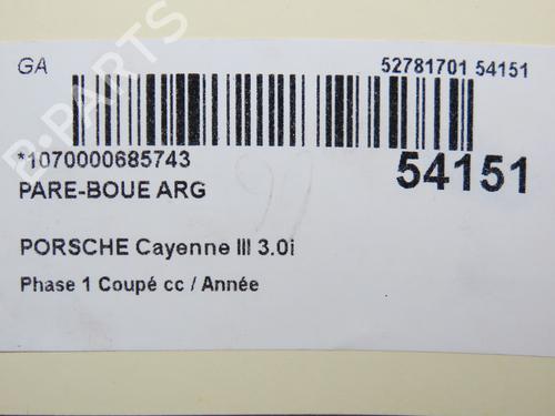 Hjulbue PORSCHE CAYENNE (9YA) 3.0 E-Hybrid AWD (9YAAE1) | BP30867395C56 - Image 3