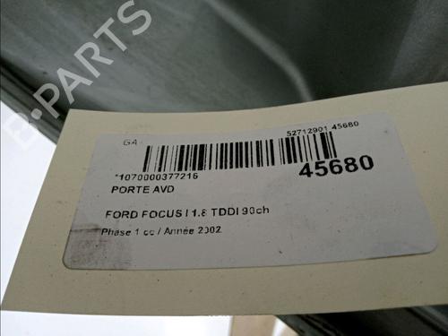 Used Right front door FORD FOCUS I (DAW, DBW) 1.8 Turbo DI / TDDi (90 hp) 11876588