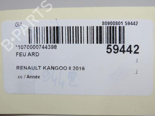 Right taillight RENAULT KANGOO Express (FW0/1_) 1.5 dCi 110 (FW06, FW12) | BP37163371C35 - Image 5