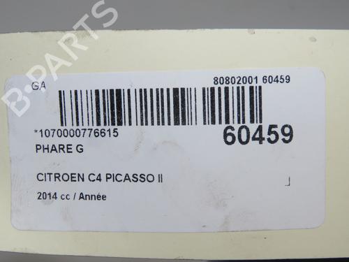 Left headlight CITROËN C4 Picasso II 1.6 THP 155 | BP37062695C28 - Image 5