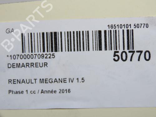 Starter RENAULT MEGANE IV Hatchback (B9A/M/N_) 1.5 dCi 110 (B9A3) | BP36493423M8 - Image 7