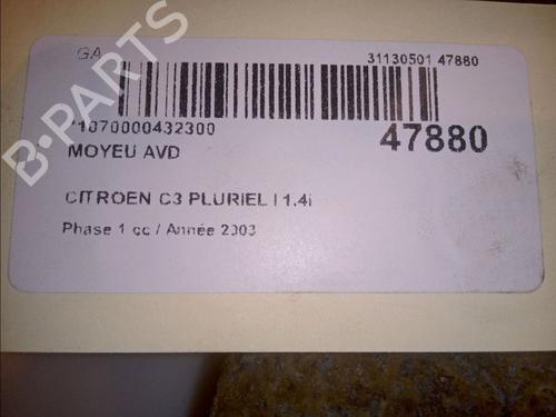 left-front-steering-knuckle-citroen-c3-pluriel-hb_-2003-23173239 main image