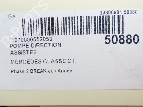 Used Steering pump MERCEDES-BENZ C-CLASS T-Model (S203) C 220 CDI (203.208) (150 hp) 29263788