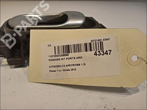 Rear left interior door handle CITROËN C3 AIRCROSS II (2R_, 2C_) 1.2 PureTech 110 (2RHNZB, 2RHNZW, 2RHNPX, 2RHNPJ) | BP11103287I15 