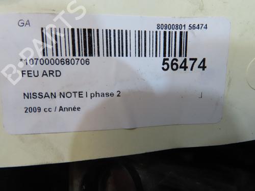 Right taillight NISSAN NOTE (E11, NE11) 1.6 | BP36427363C35 - Image 4