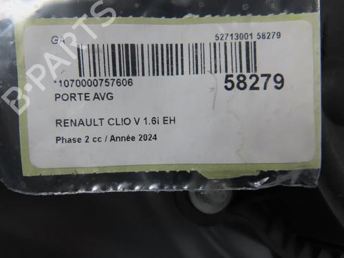Left front door RENAULT CLIO V (B7_) 1.6 E-TECH 140 (B7MU) | BP36545154C2  - Image 5