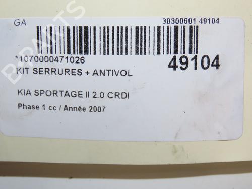 Used Electronic module KIA SPORTAGE II (JE_, KM_) 2.0 CRDi (140 hp) 28967434