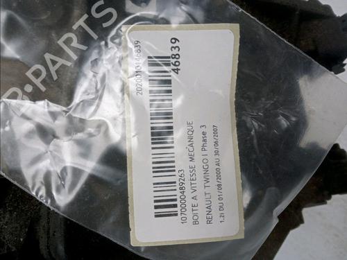 Used Gearbox RENAULT TWINGO I (C06_) 1.2 (C066, C068) (58 hp) 23172668