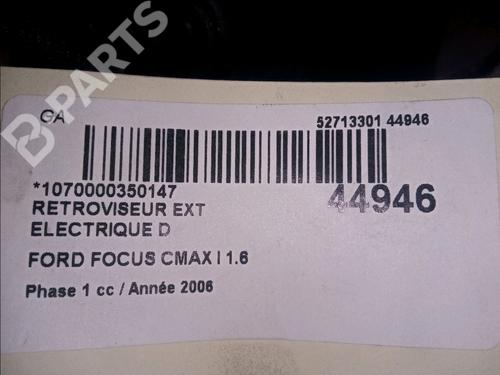 Right mirror FORD FOCUS C-MAX (DM2) 1.6 TDCi | BP10145196C27 