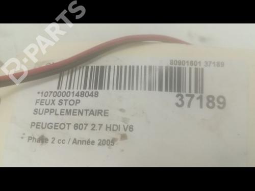 Third brake light PEUGEOT 607 (9D, 9U) 2.7 HDi 24V | BP9600416L11 