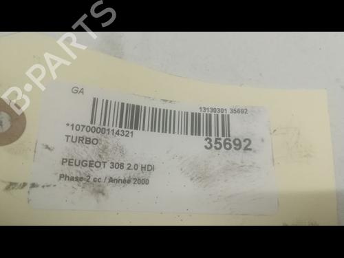 Used Turbocharger/Supercharger PEUGEOT 306 Hatchback (7A, 7C, N3, N5) 2.0 HDI 90 (90 hp) 9601854