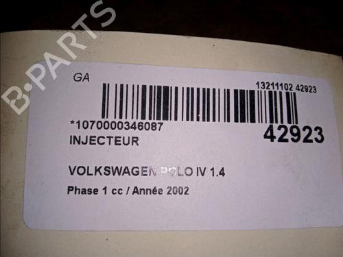 Injector VW POLO IV (9N_, 9A_) 1.4 TDI | BP9821580M100