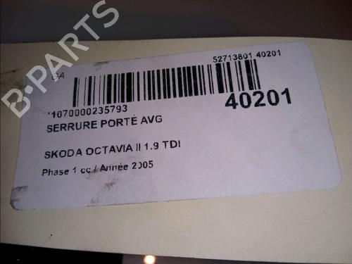 Used Front left lock SKODA OCTAVIA II (1Z3) 1.9 TDI (105 hp) 23176497