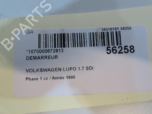 Startmotor VW LUPO I (6X1, 6E1) 1.7 SDI (60 hp) 31030159