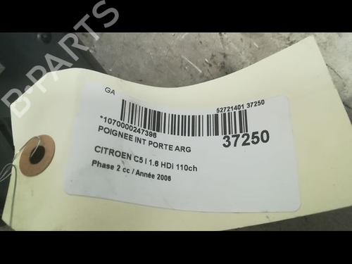 Used Rear left interior door handle CITROËN C5 II (RC_) 1.6 HDi (RC8HZB) (109 hp) 23176855