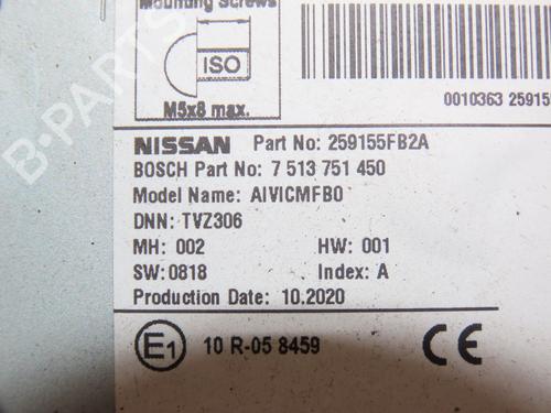 Radio NISSAN MICRA V (K14) 1.0 IG-T 100 | BP28968063E6 