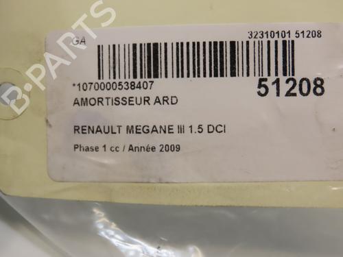 Right rear shock absorber RENAULT MEGANE II (BM0/1_, CM0/1_) 1.5 dCi (BM1E, CM1E) | BP19701463M19 
