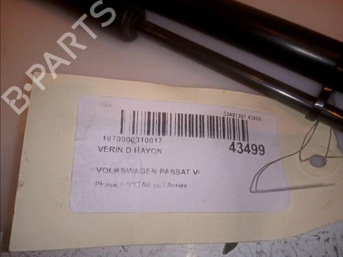 Used Tailgate lift support Tailgate lift support VW PASSAT B7 Variant (365) 2.0 TDI (140 hp) 15891842 15891842