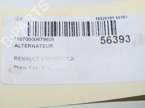 alternator-renault-twingo-i-c06_-1993-1994-1995-1996-1997-1998-1999-2000-2001-2002-2003-2004-2005-2006-2007-2008-2009-2010-2011-2012-31796617 main image