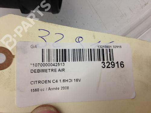 Mass air flow sensor CITROËN C4 I (LC_) 1.6 HDi | BP9593372M95 