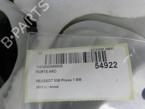 Dør høyre bak PEUGEOT 508 SW I (8E_) 1.6 HDi (115 hp) 31912170