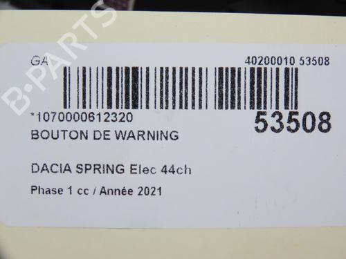 Warning DACIA SPRING EV (B6M1) | BP28830220I22 - Image 4