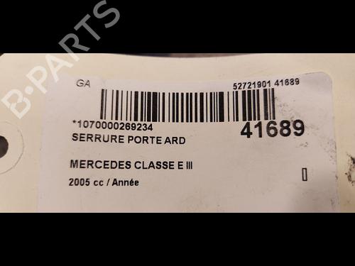 Rear right lock MERCEDES-BENZ E-CLASS (W211) E 280 CDI (211.020) | BP23177017C99 