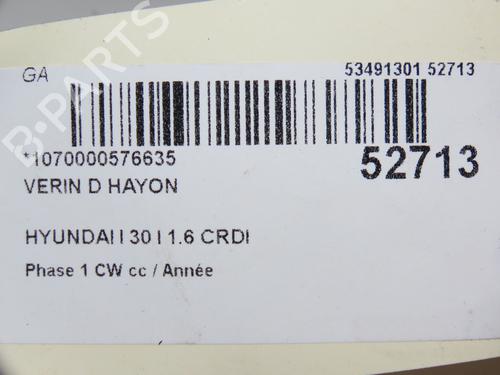 Tailgate lift support HYUNDAI i30 Estate (FD) 1.6 CRDi | BP28969298C138 