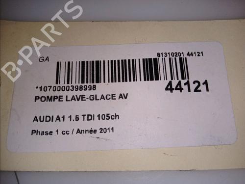 Used Washer pump AUDI A1 (8X1, 8XK) 1.6 TDI (105 hp) 14881652