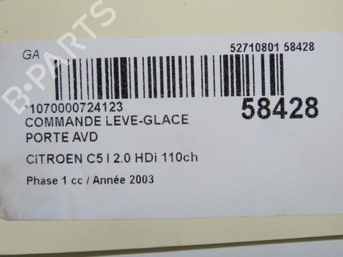 Switch CITROËN C5 I (DC_) 2.0 HDi (DCRHZB, DCRHZE) | BP33728099I30 - Image 5