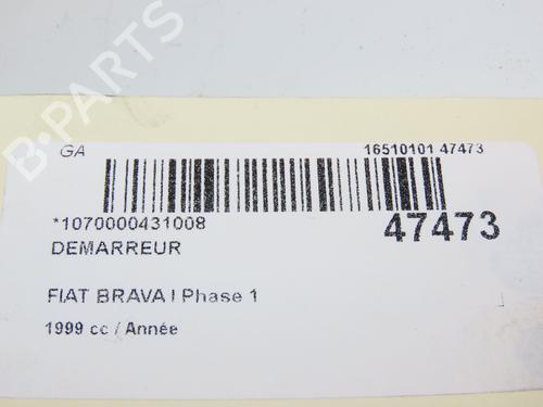 Used Starter FIAT BRAVA (182_) 1.2 16V 80 (82 hp) 29263758