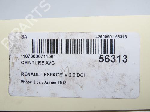 Front left seatbelt RENAULT ESPACE IV (JK0/1_) 2.0 dCi (JK03, JK04, JK1C, JK1G, JK1J, JK1K) | BP33032166I26 - Image 5