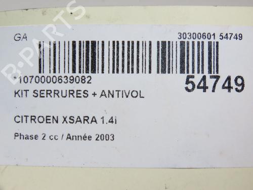 Elektronisk modul CITROËN XSARA (N1) 1.4 i (75 hp) 28829720
