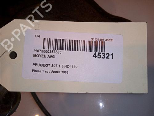 Right front steering knuckle PEUGEOT 307 (3A/C) 1.6 HDi 110 | BP23173393M26 